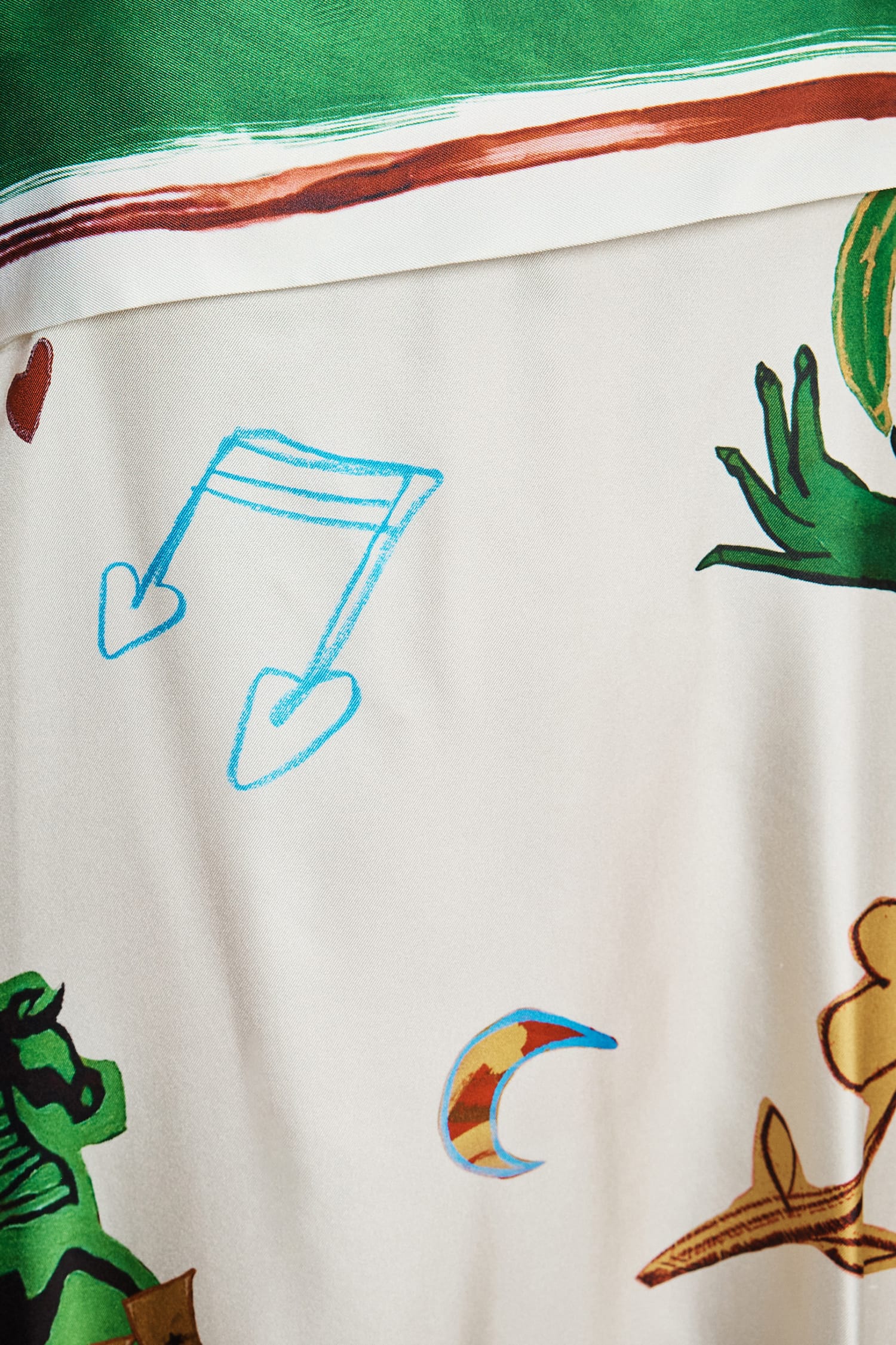 Alemäis Tangible Love robe midi soie bretelles