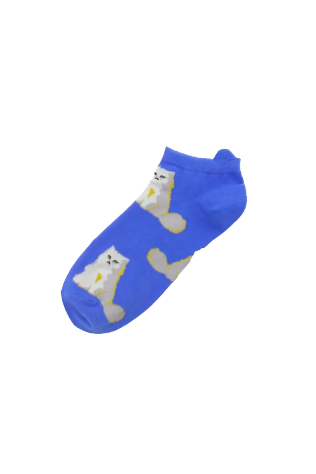 Paul & Joe Gipsy chaussettes basses chat bleu