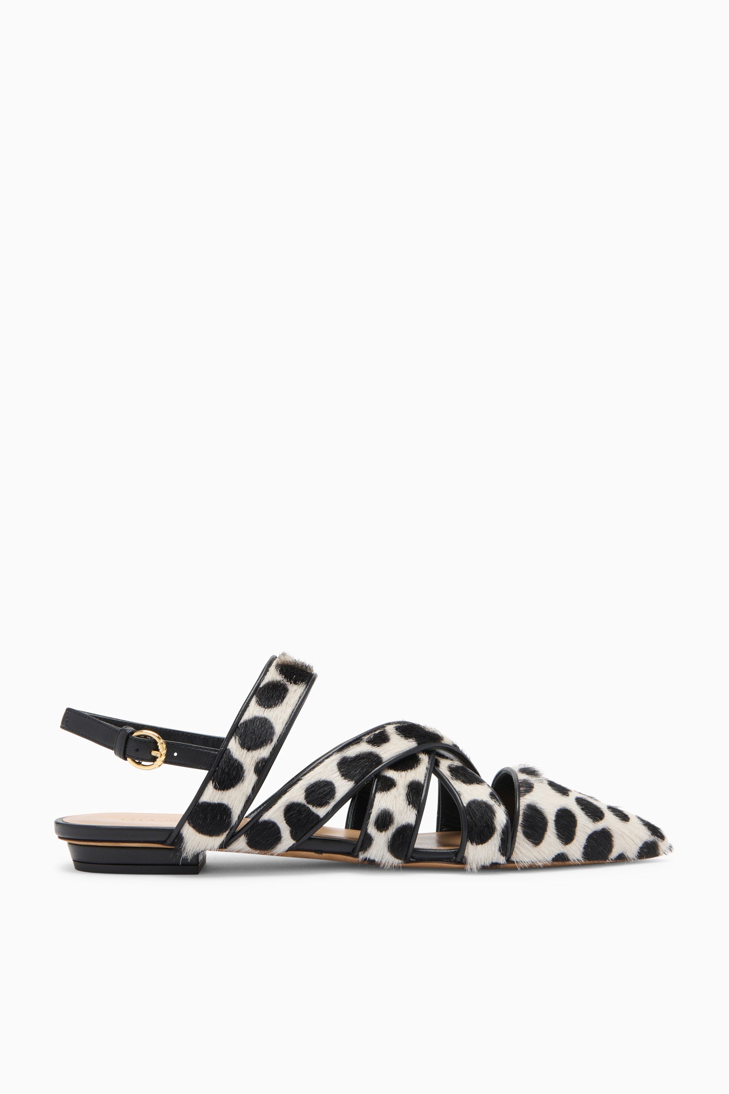 Ulla Johnson Tallulah UJ44100D ballerine Léopard tressée