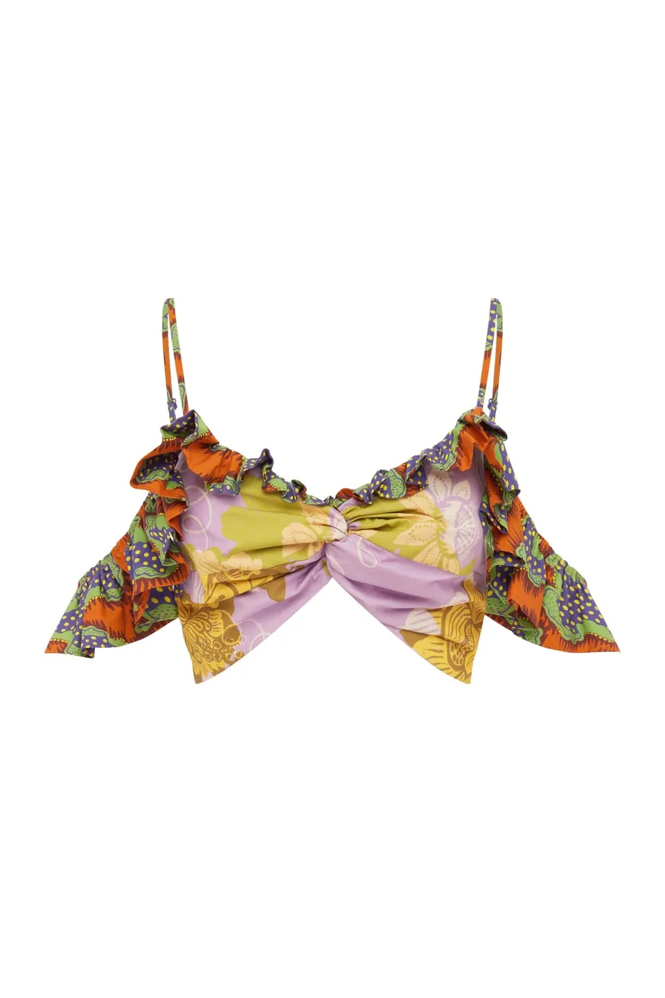 Alemaïs Arnie top brassière coton floral