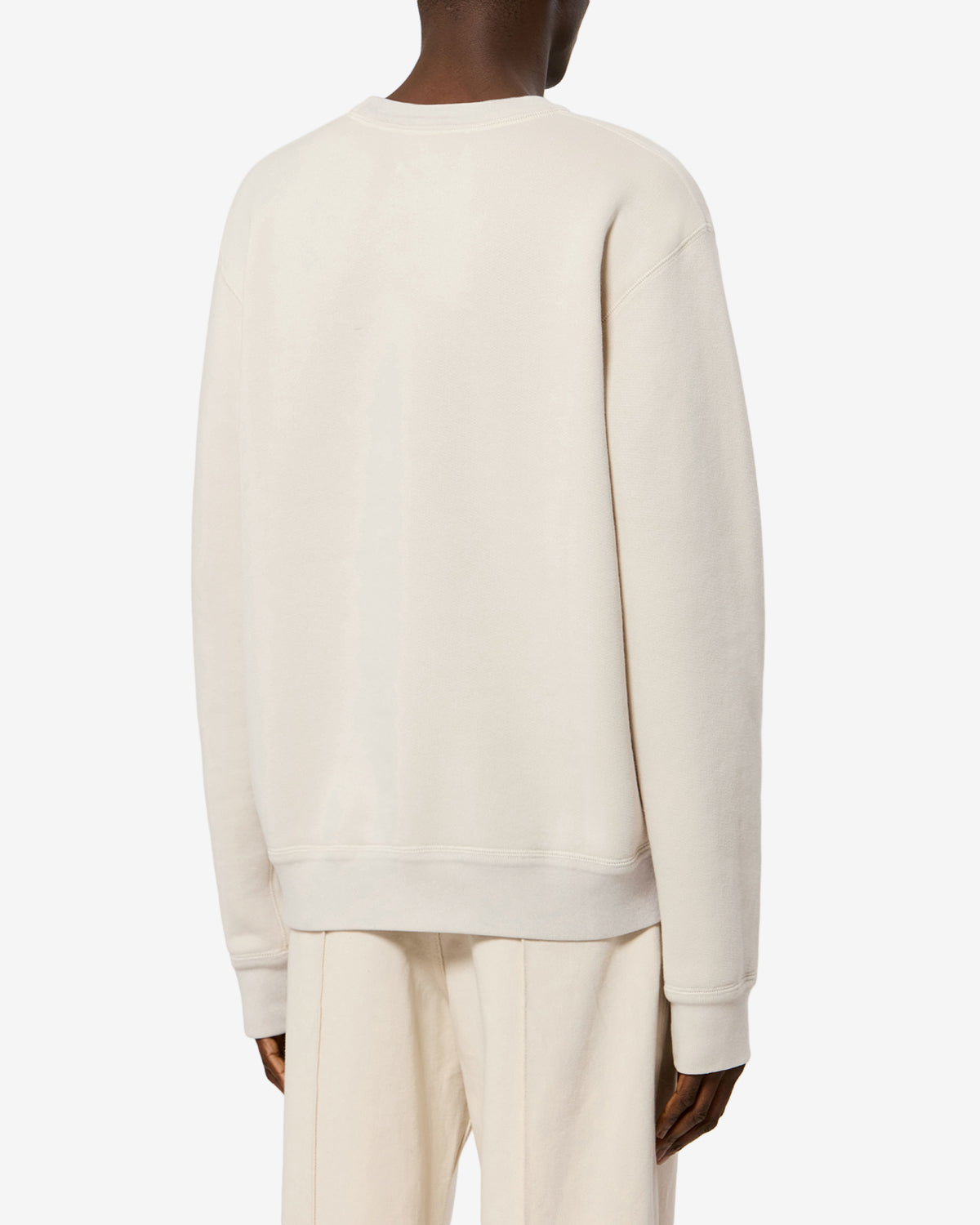 Isabel Marant Mikoy Sweatshirt molleton écru logo