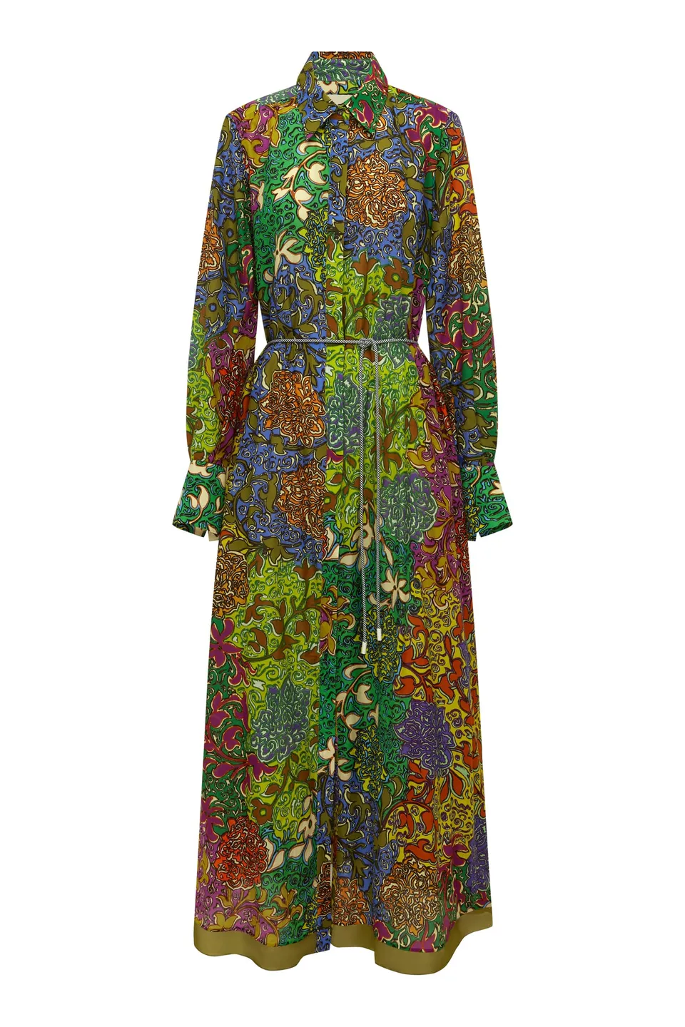 Alemaïs Marnie Shirtdress Robe chemise midi fleurie
