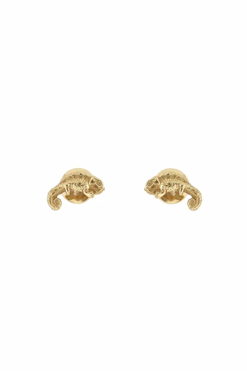 Alemäis Jem Chameleon Stud boucles laiton 3,5g taille unique