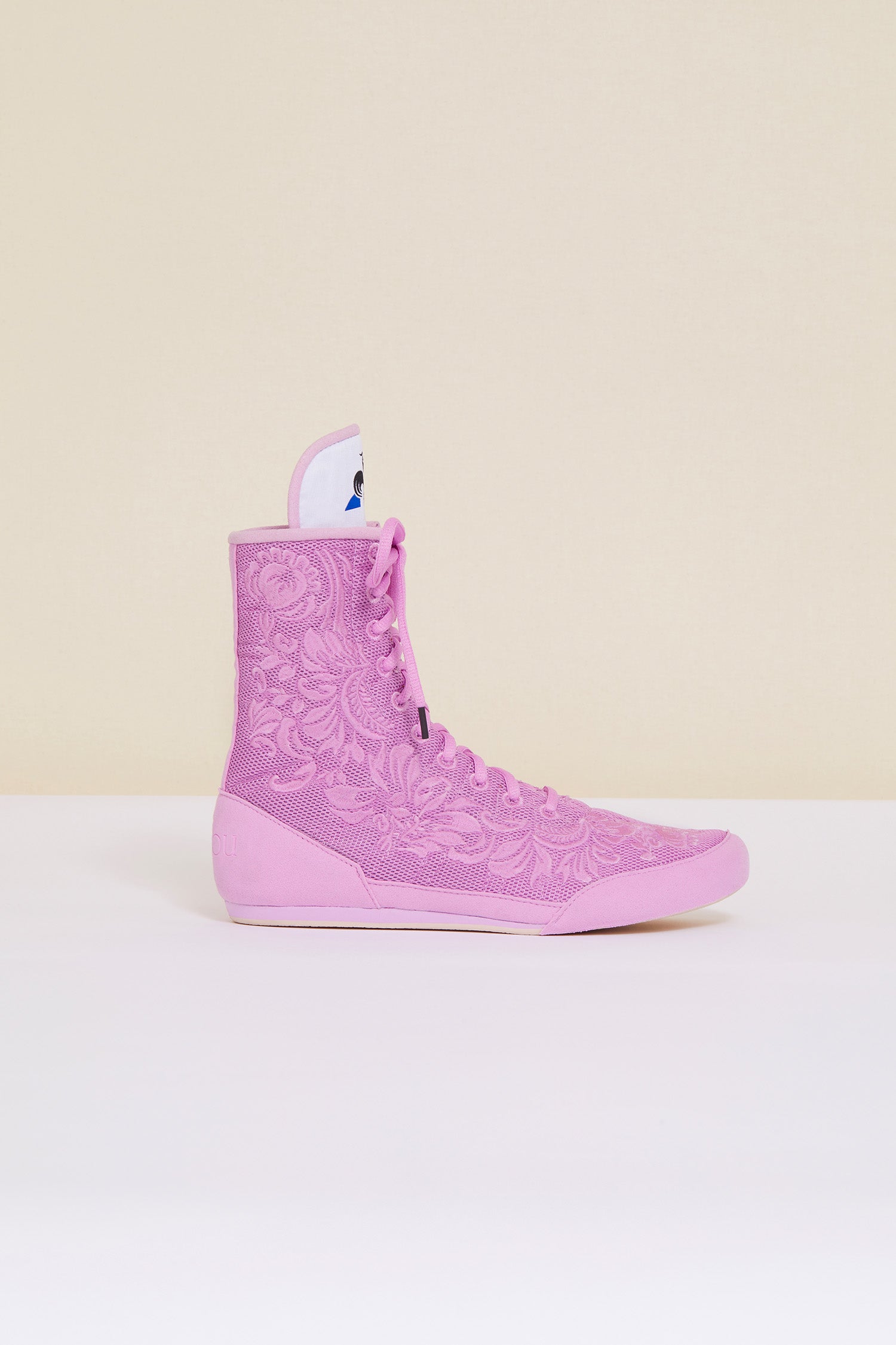 Patou FO1922461 sneakers montantes lilas brodées 36-41