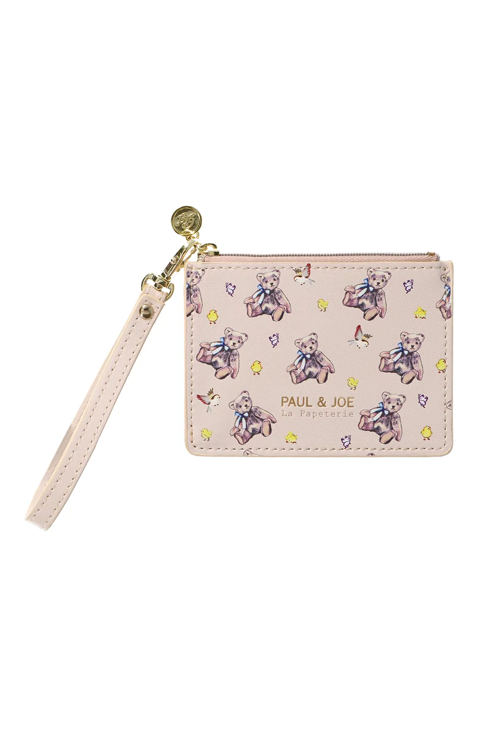 Paul & Joe porte-cartes oursons peluche imitation cuir