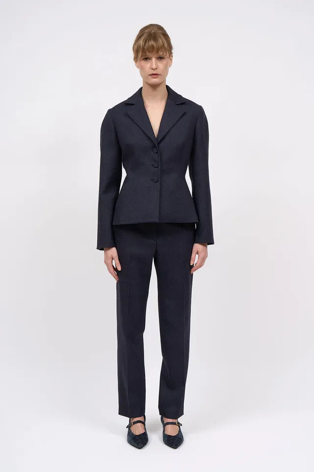 Paul & Joe Tailoring Alexis pantalon droit laine 36
