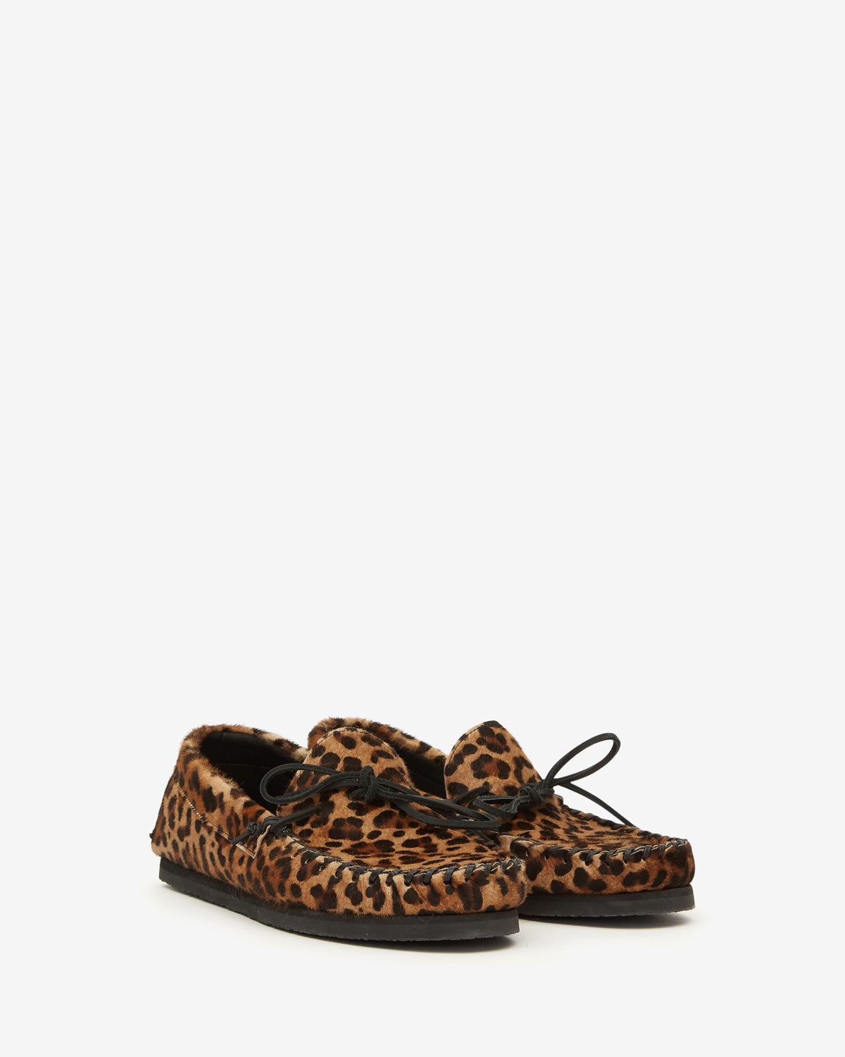 Isabel Marant Fitzo MC0026HA mocassins cuir léopard