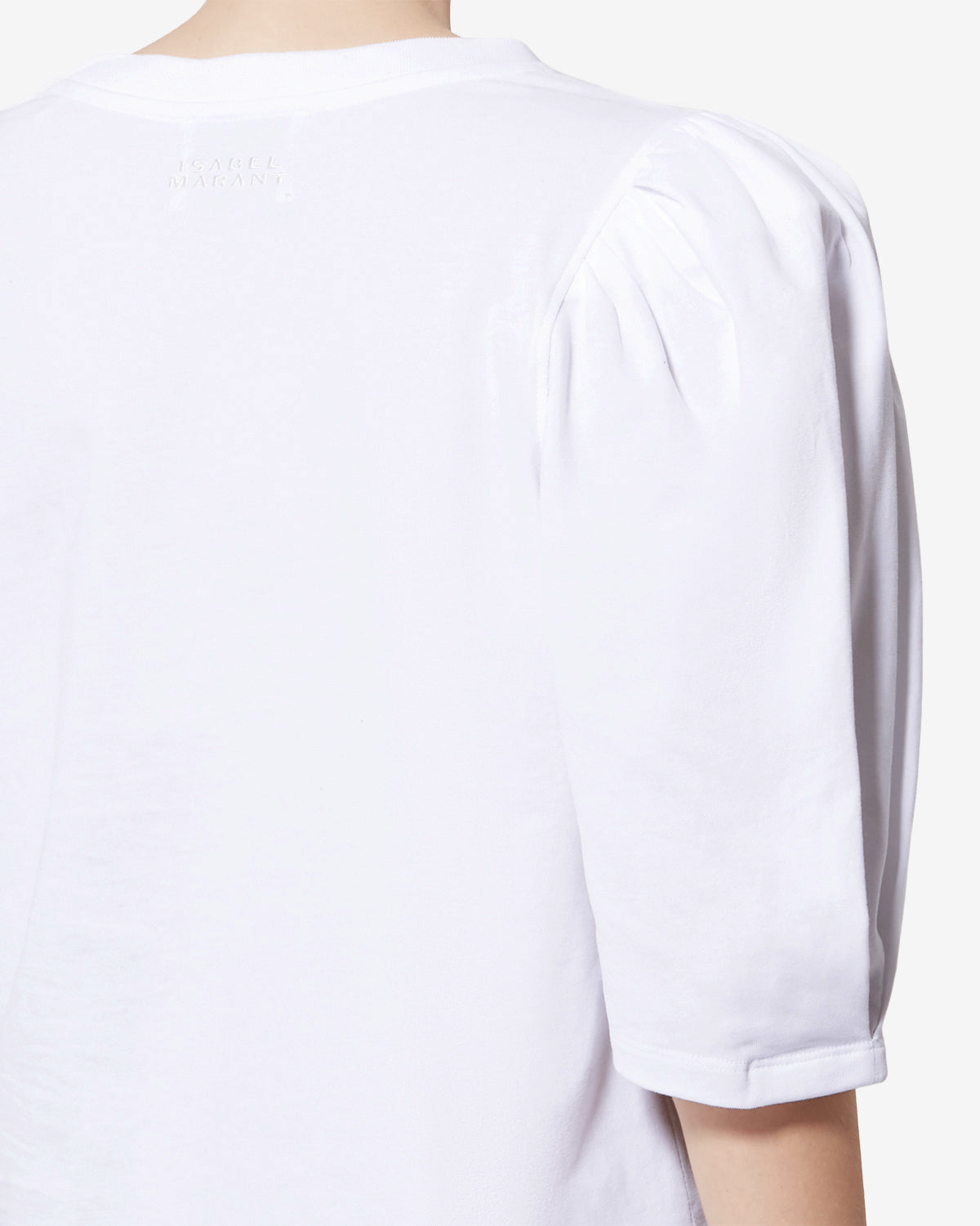 Isabel Marant Maeliss t-shirt blanc coton bio