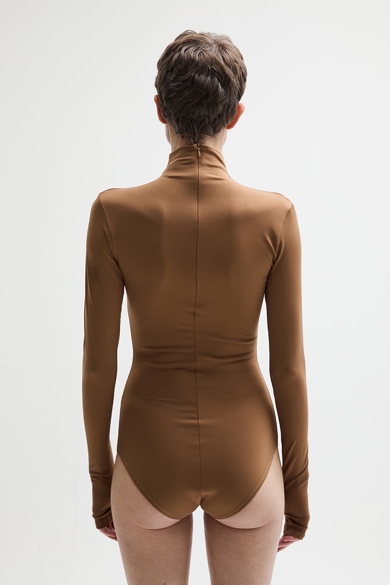 ATU Body Couture Starling body camel manches longues S