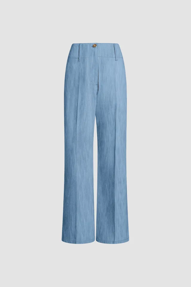 Patou TR044 jean large Riviera Sky Blue coton bio
