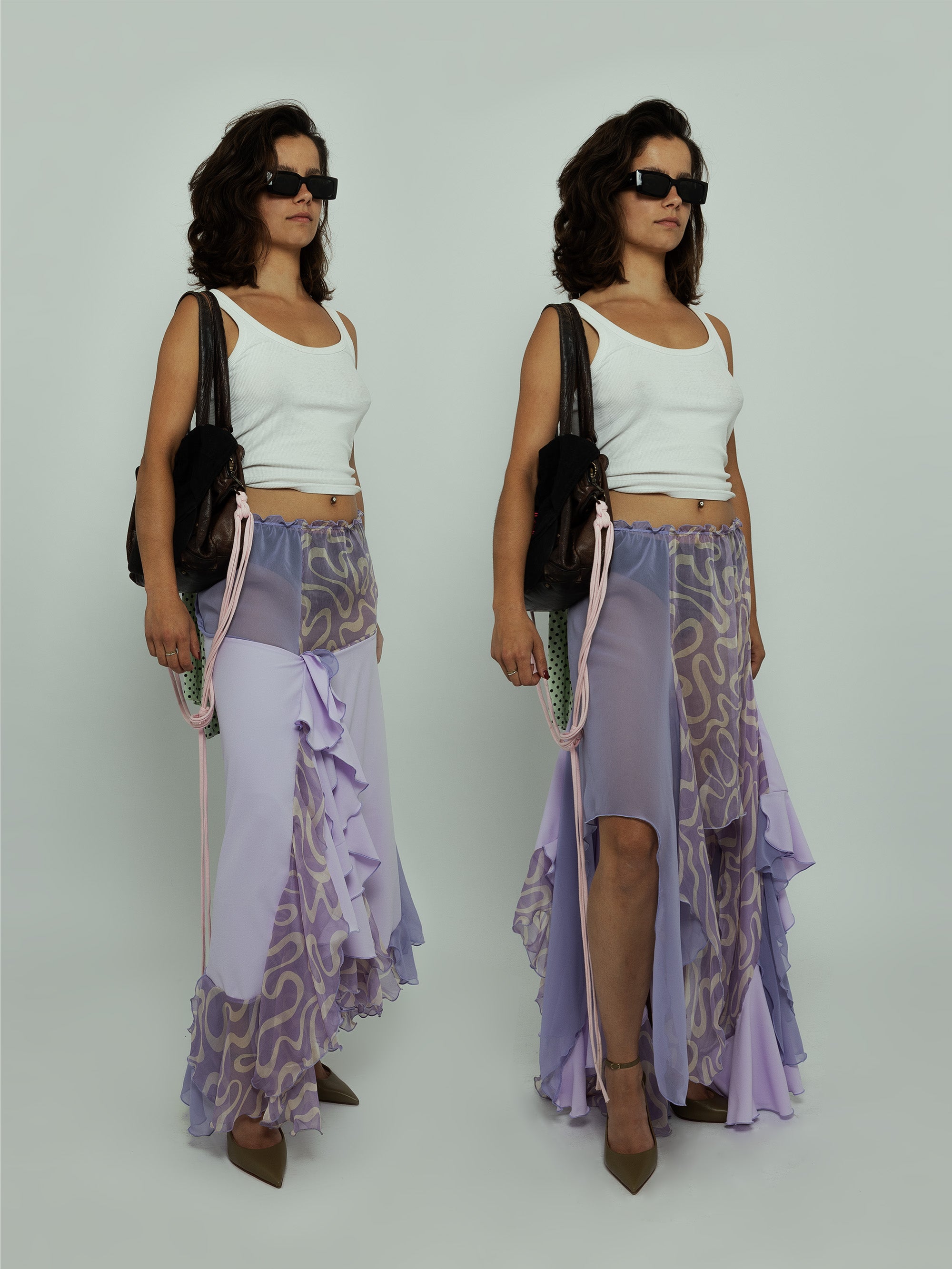 Ester Manas Two Ways jupe lilas 2-en-1 XS/S