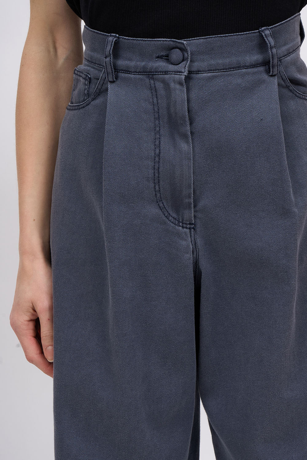Paul & Joe Tailoring Pantalon Hermano coton jambe large