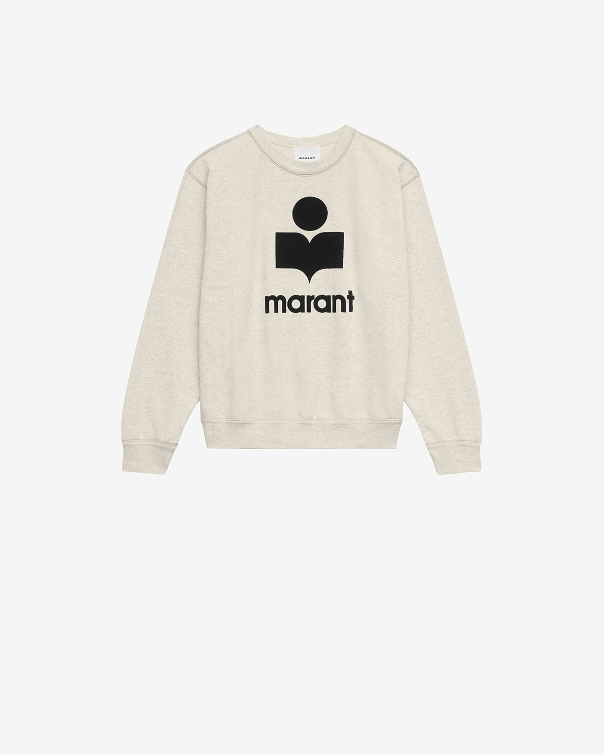 Isabel Marant Sweatshirts Mikoy sweatshirt écru coton