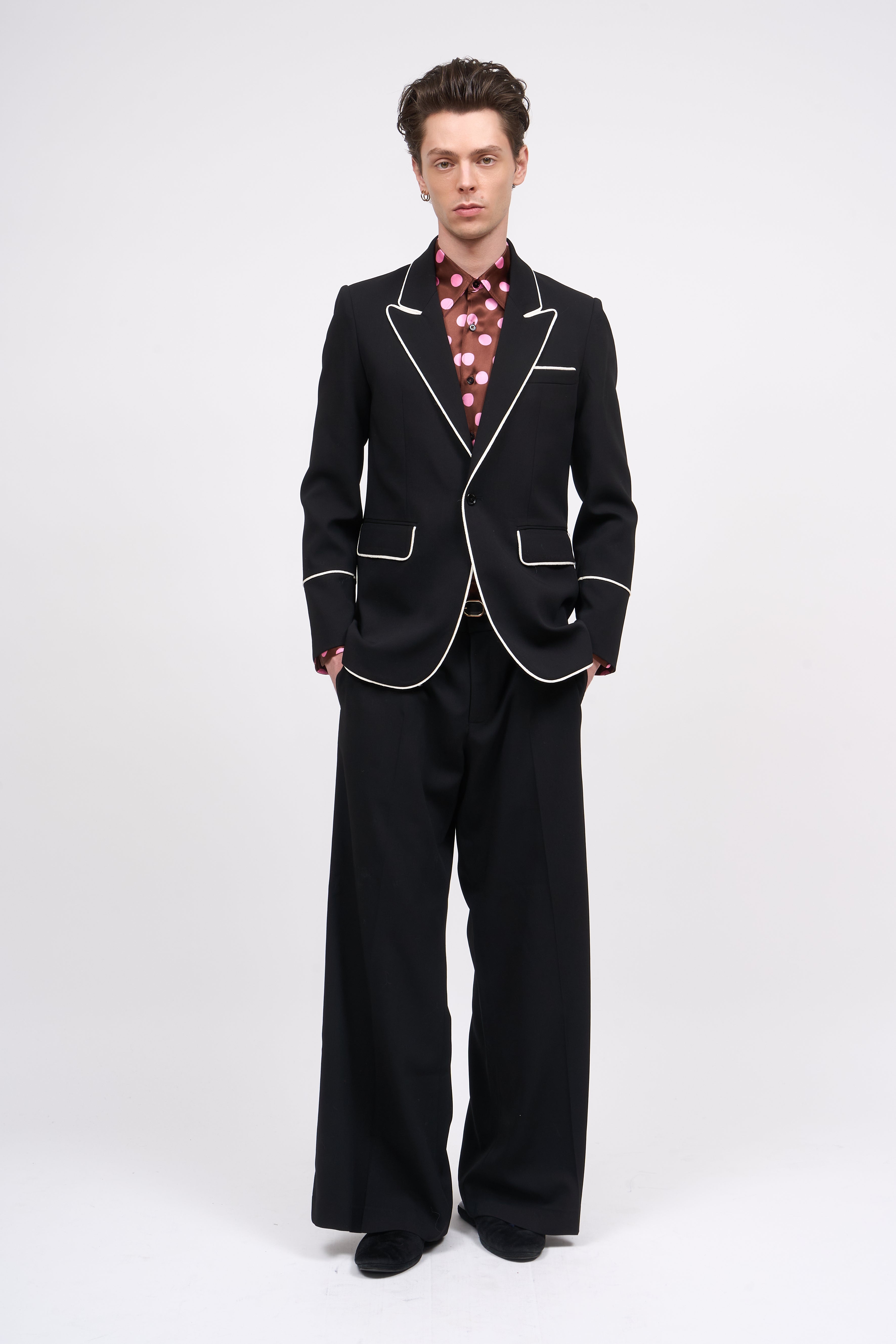 Paul & Joe Tailoring veste Bob noir S twill de laine