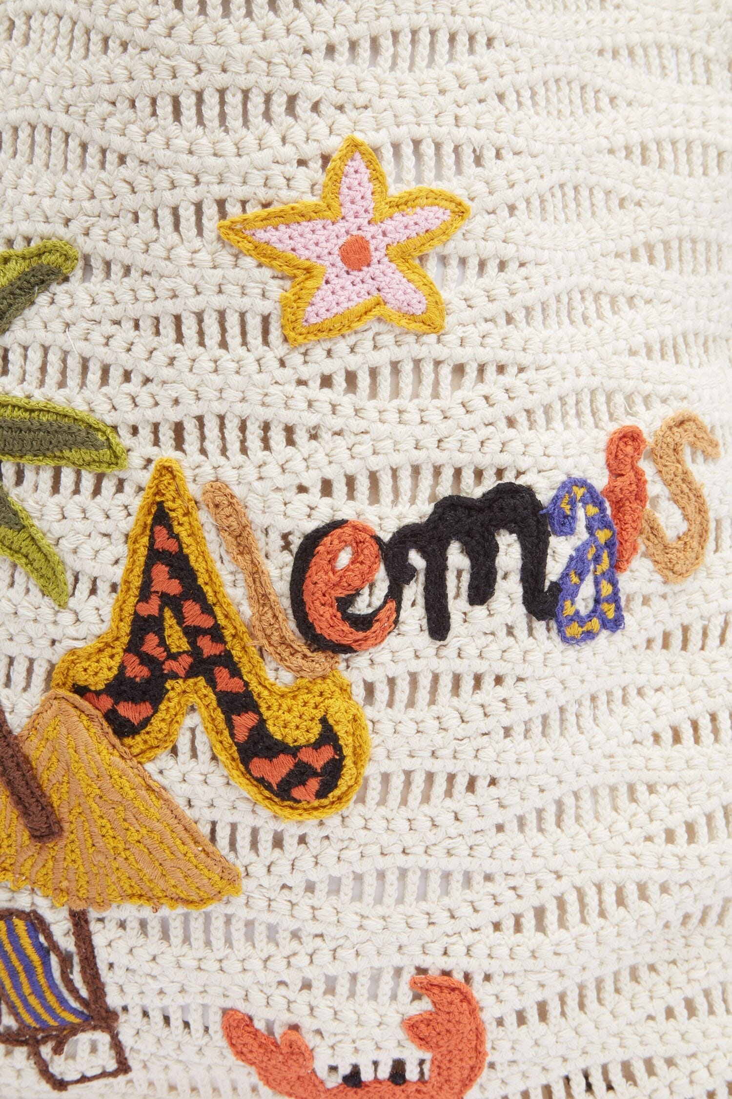 Alemäis Island Cove Crochet Tote sac crochet multicolore