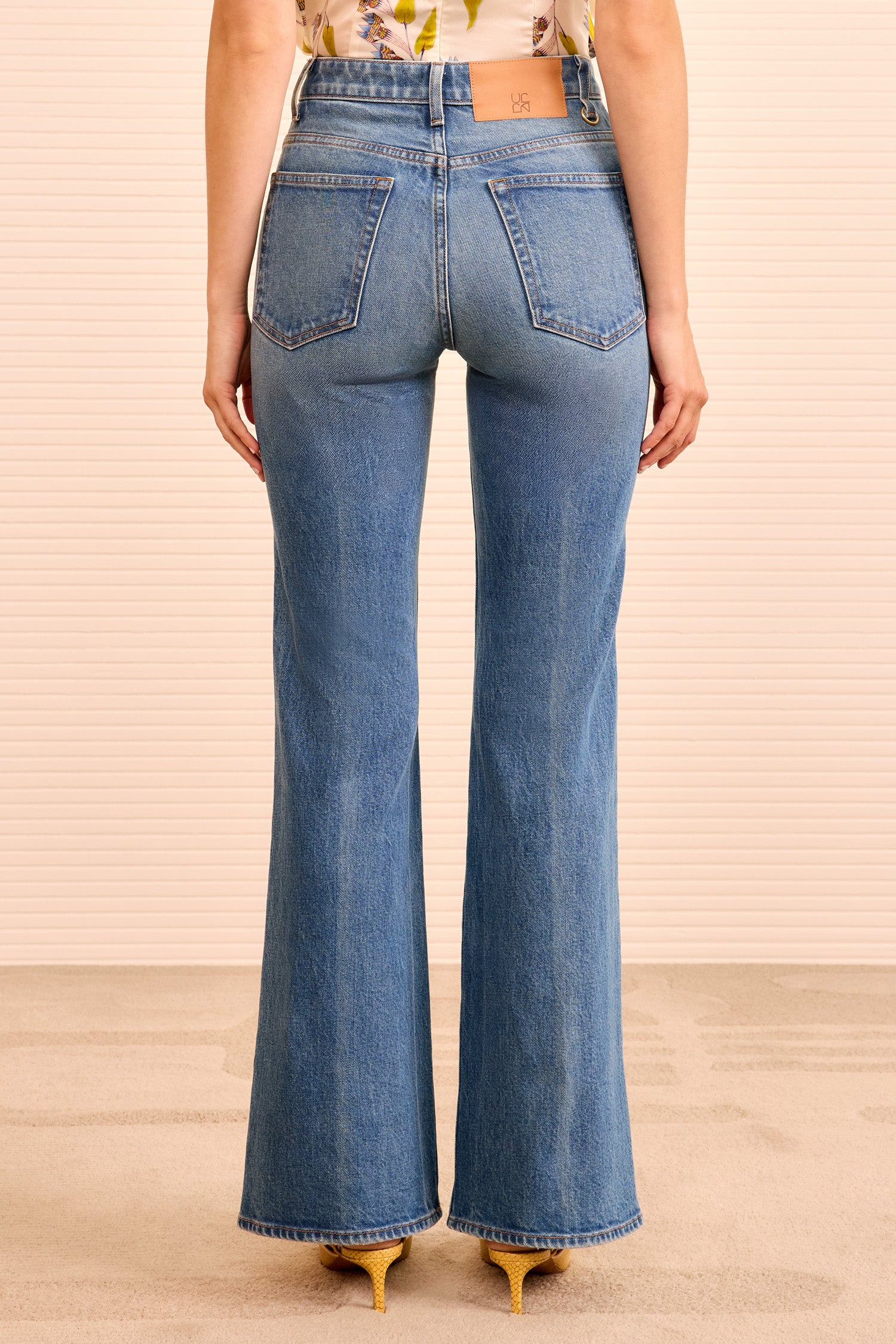 Ulla Johnson Lou jean flare Danube taille haute 31