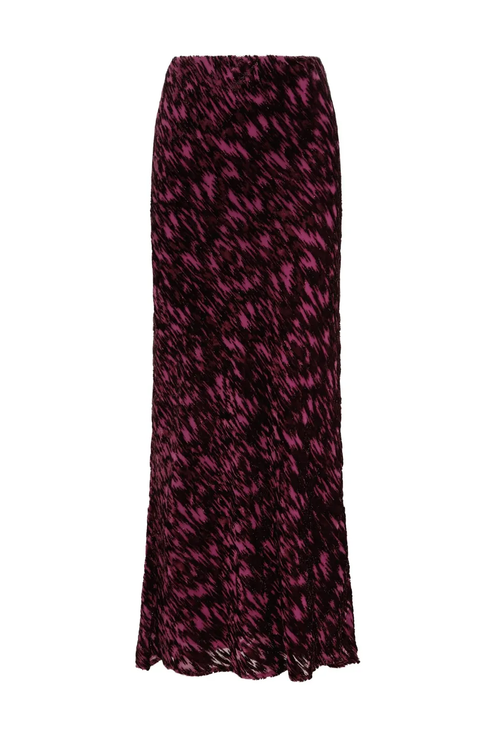 Alemaïs Jimi jupe maxi velours métallisé taille 6 UK