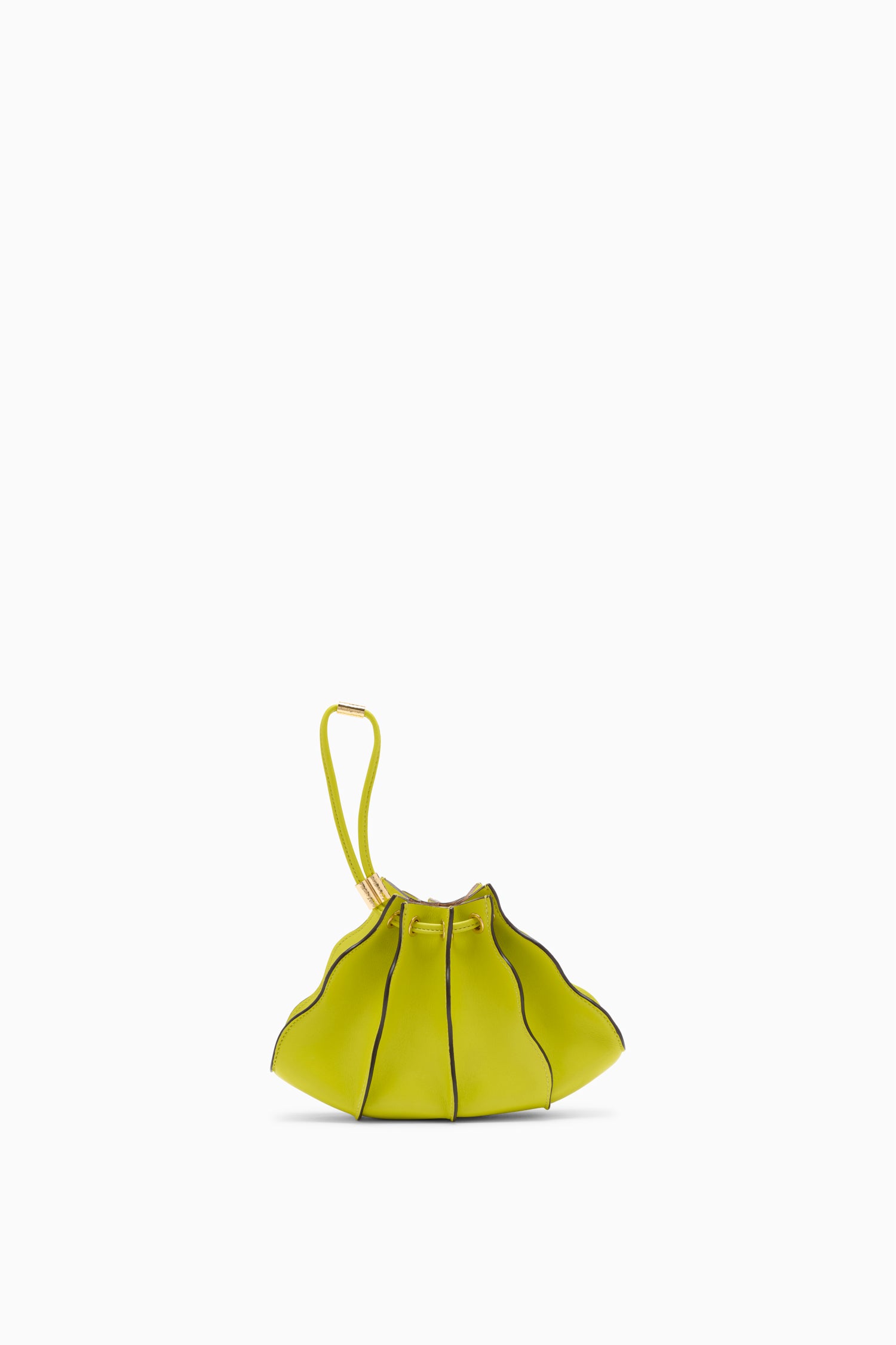 Ulla Johnson Adria SP261106 sac bandoulière Limon cuir vert