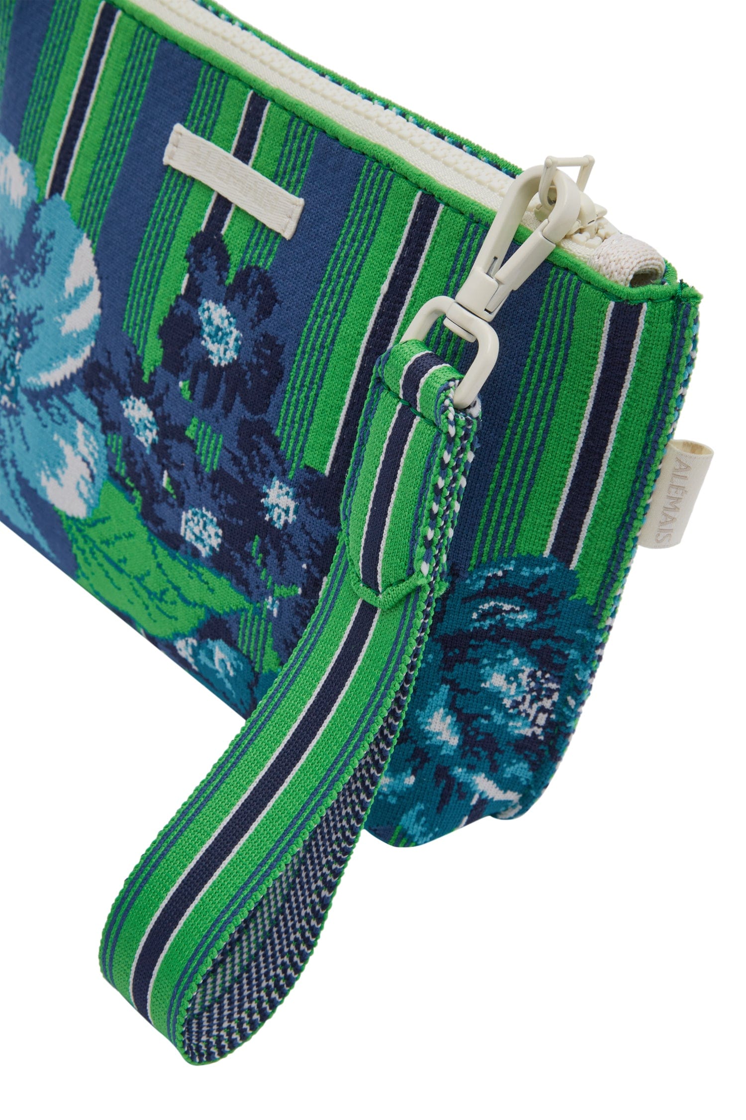 Alemäis Margo pochette jacquard recyclée fleurie