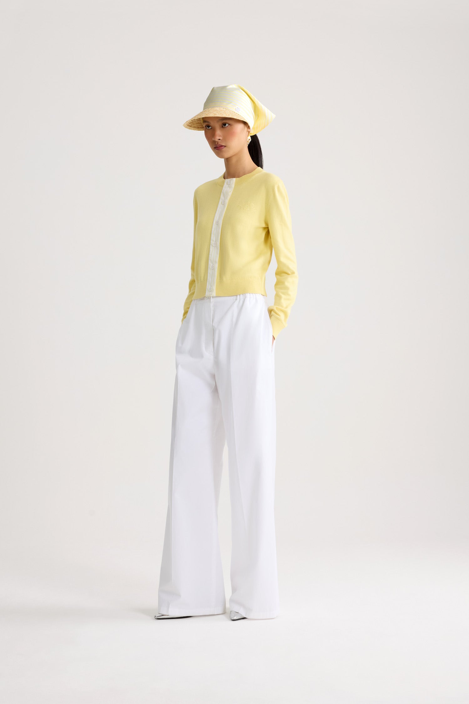 Patou KN343 gilet court Lemonade coton