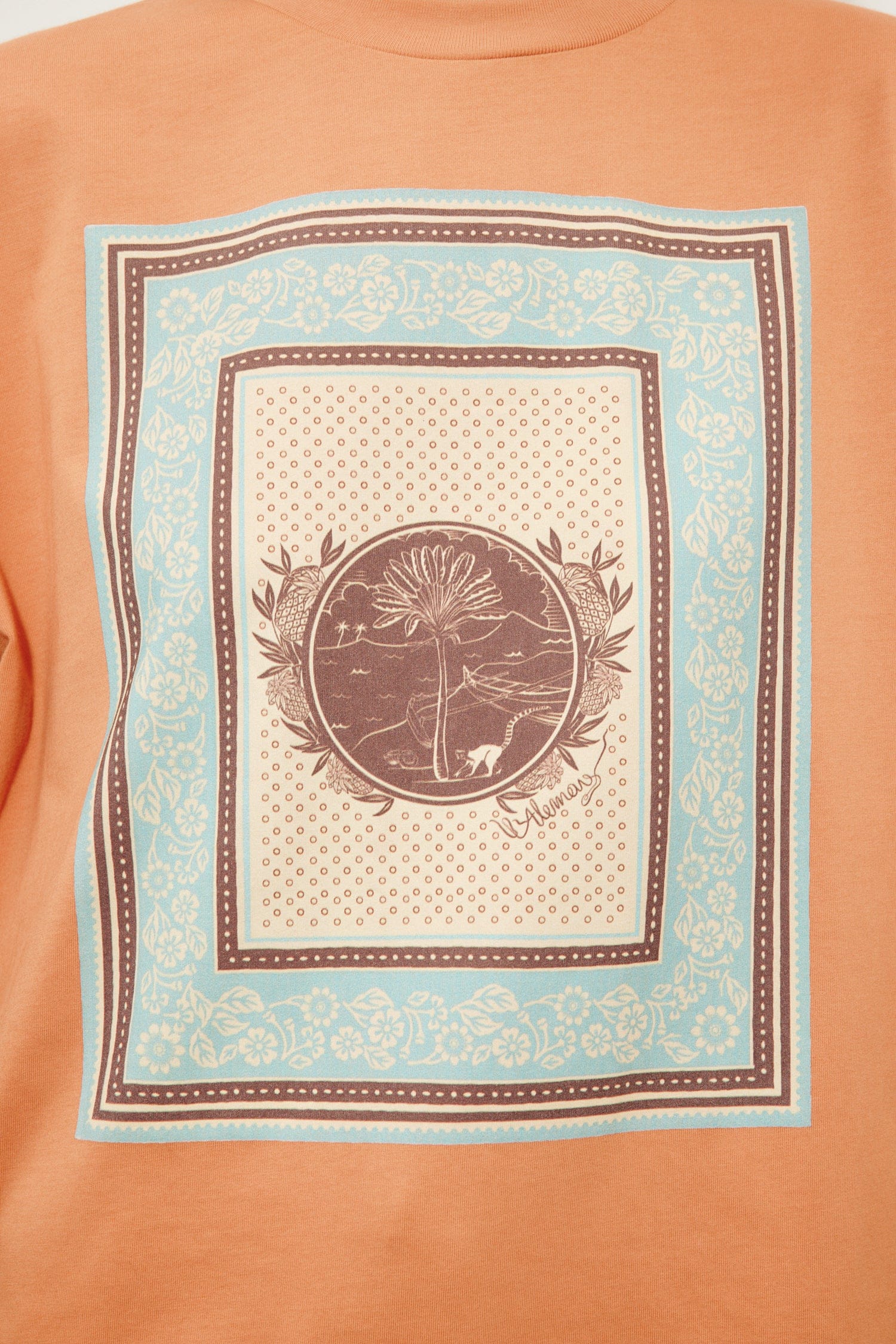 Alemäis Alberta tee-shirt coton bio imprimé