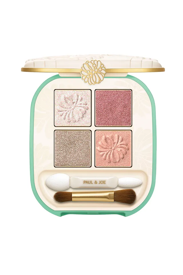 Paul & Joe Coffret des fleurs palette yeux 4 fards rose