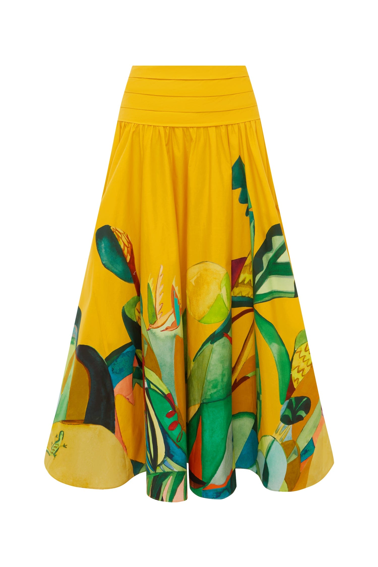 Alemaïs Mokshini jupe midi coton bio