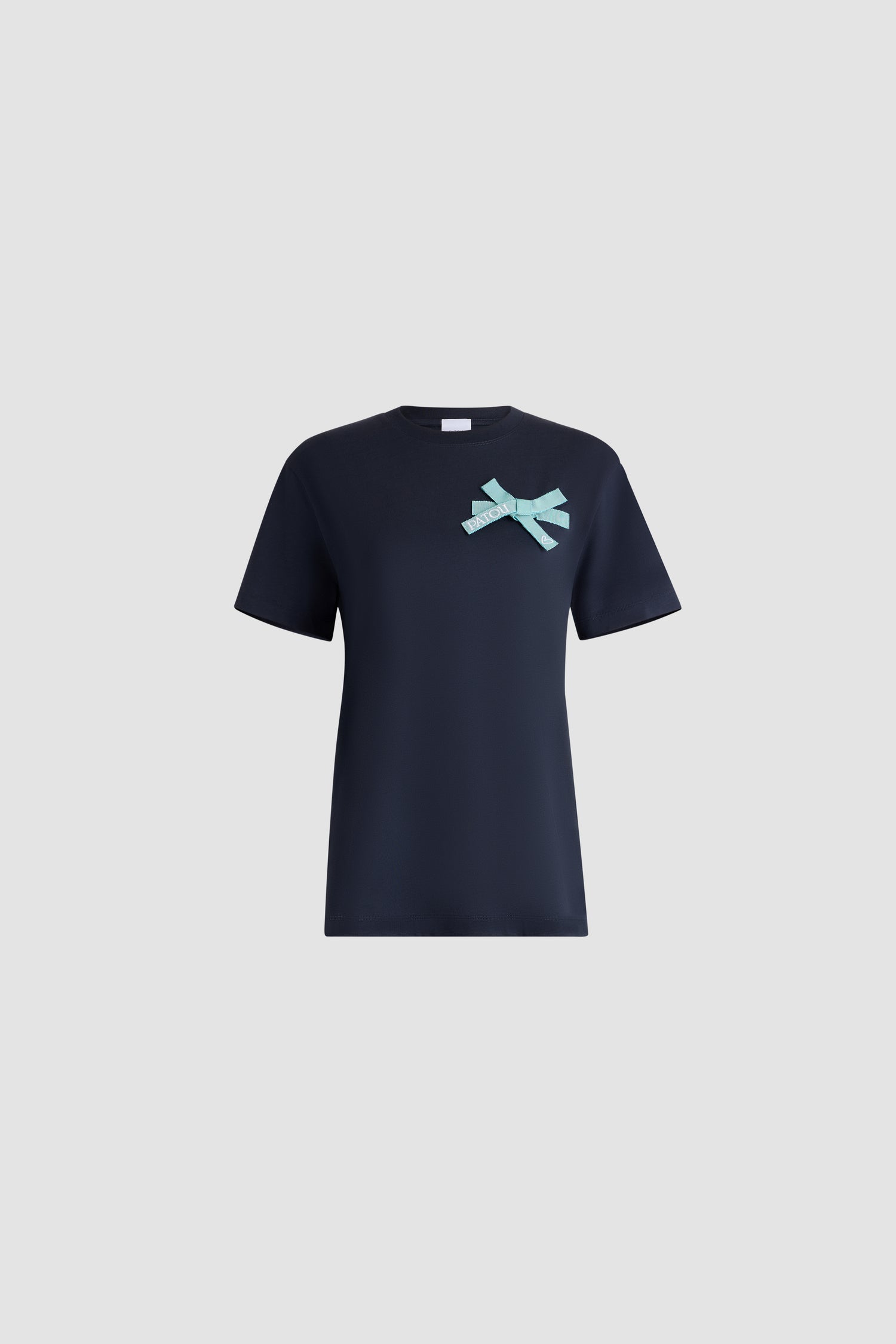 Patou T-Shirts tee-shirt coton bio H26JE1859999 bleu nuit