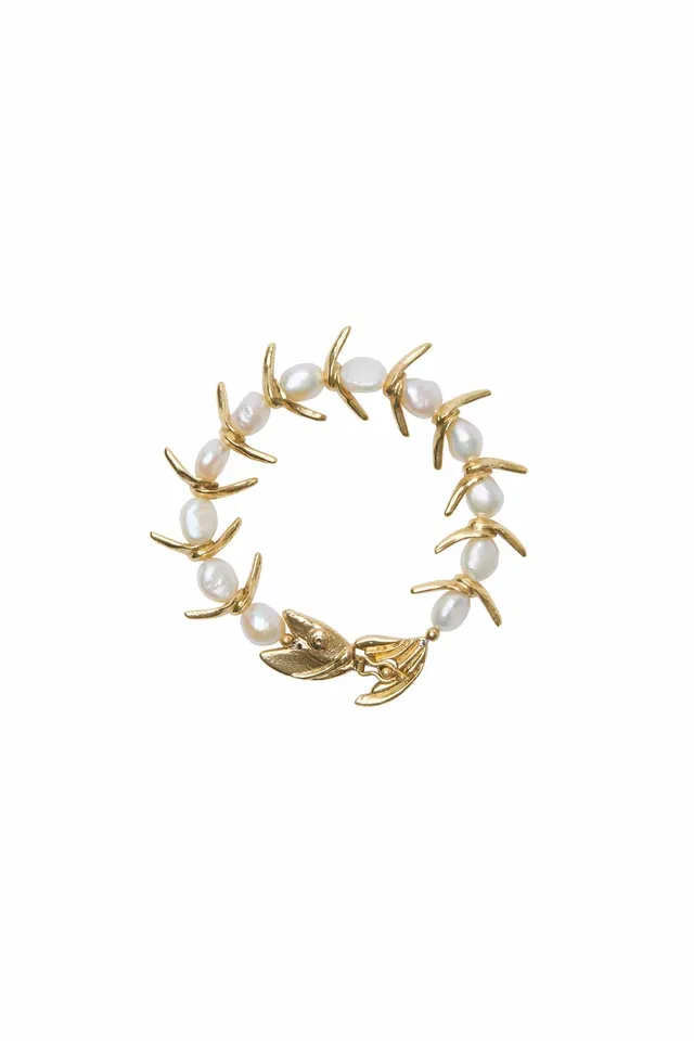 Alemaïs Calypso bracelet poisson perles eau douce
