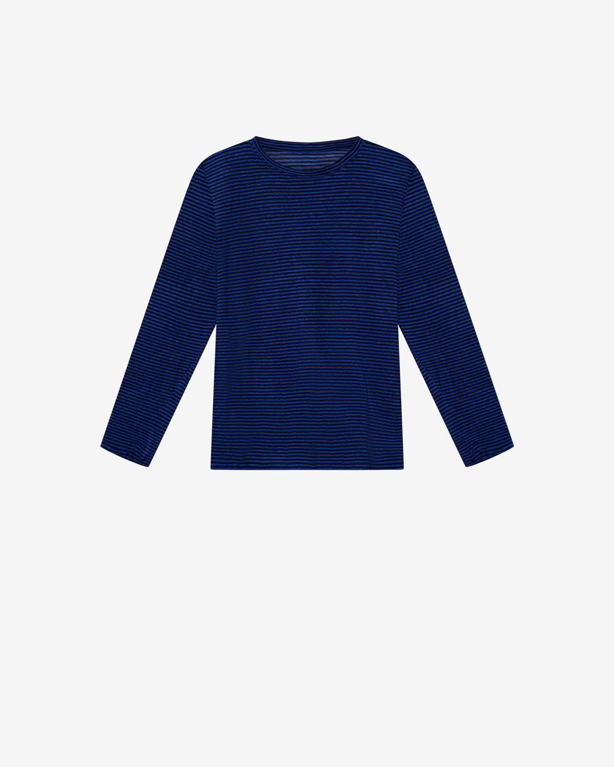 Isabel Marant Leighton TS0062HB t-shirt lin bleu rayé