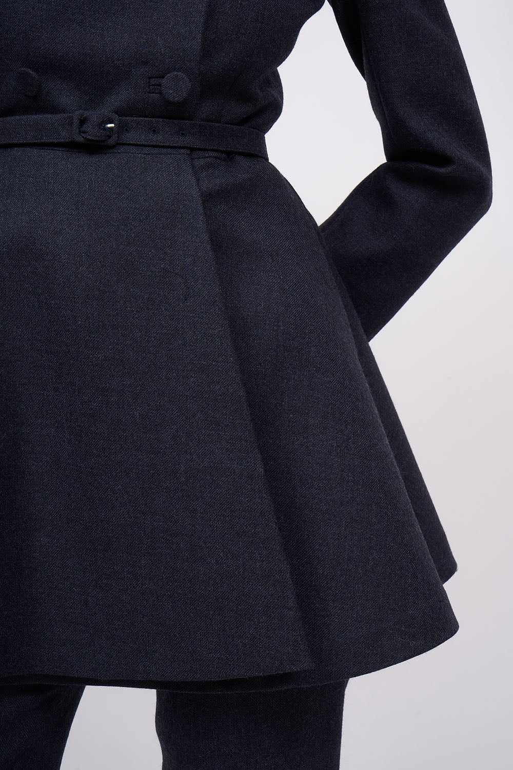 Paul & Joe Robes Amelie robe-veste laine navy