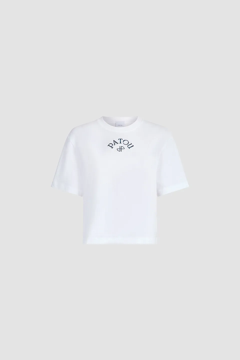 Patou JE214 polo T-shirt blanc coton bio