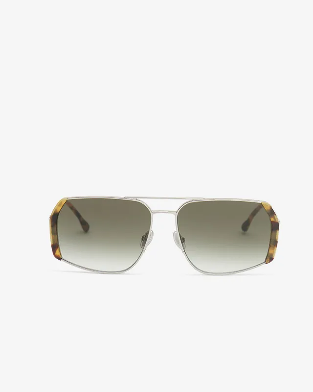 Isabel Marant Willo IM0261S-D2L02L lunettes soleil havane vert