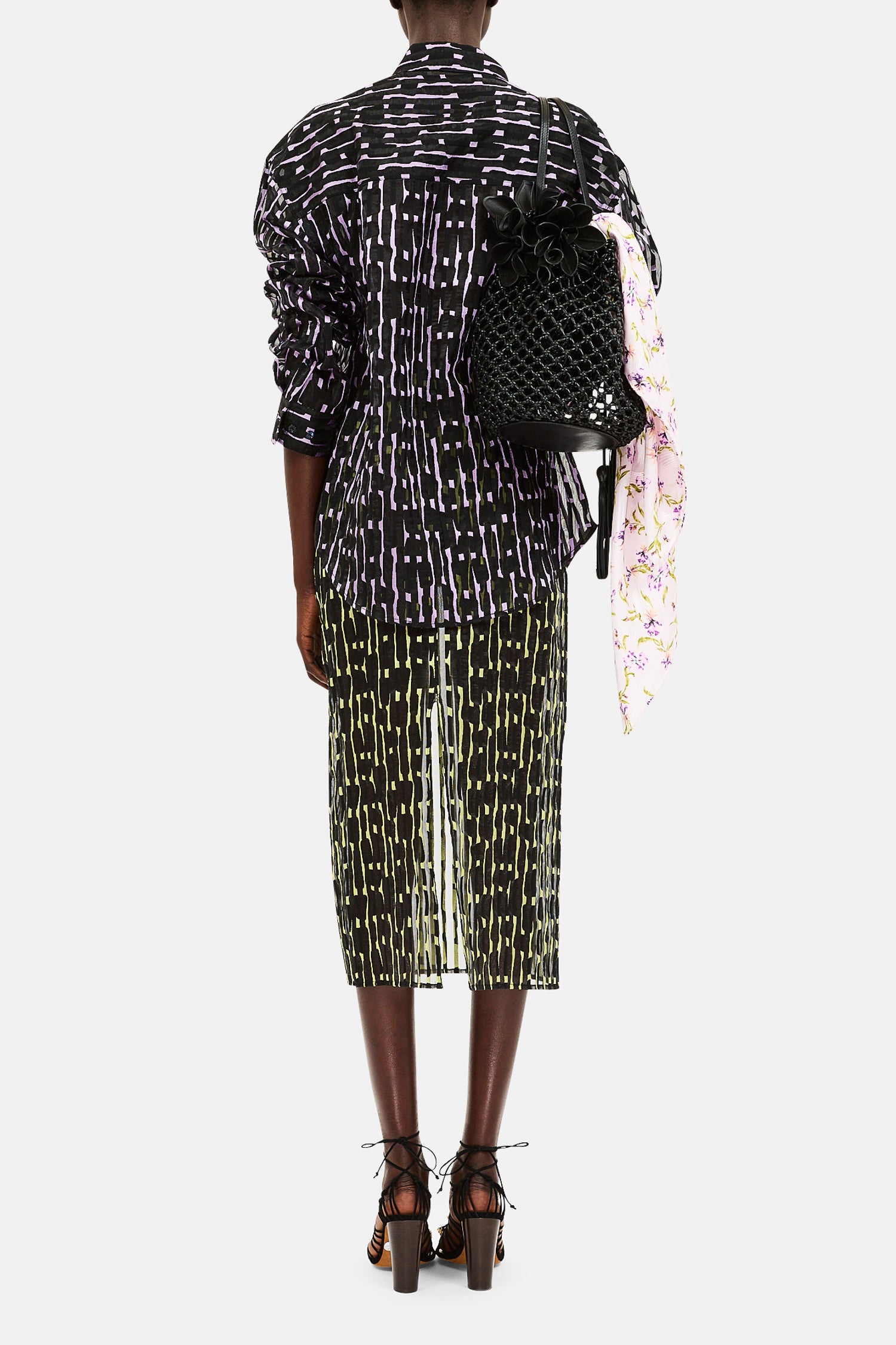 Ulla Johnson Merrill jupe crayon midi Solaris