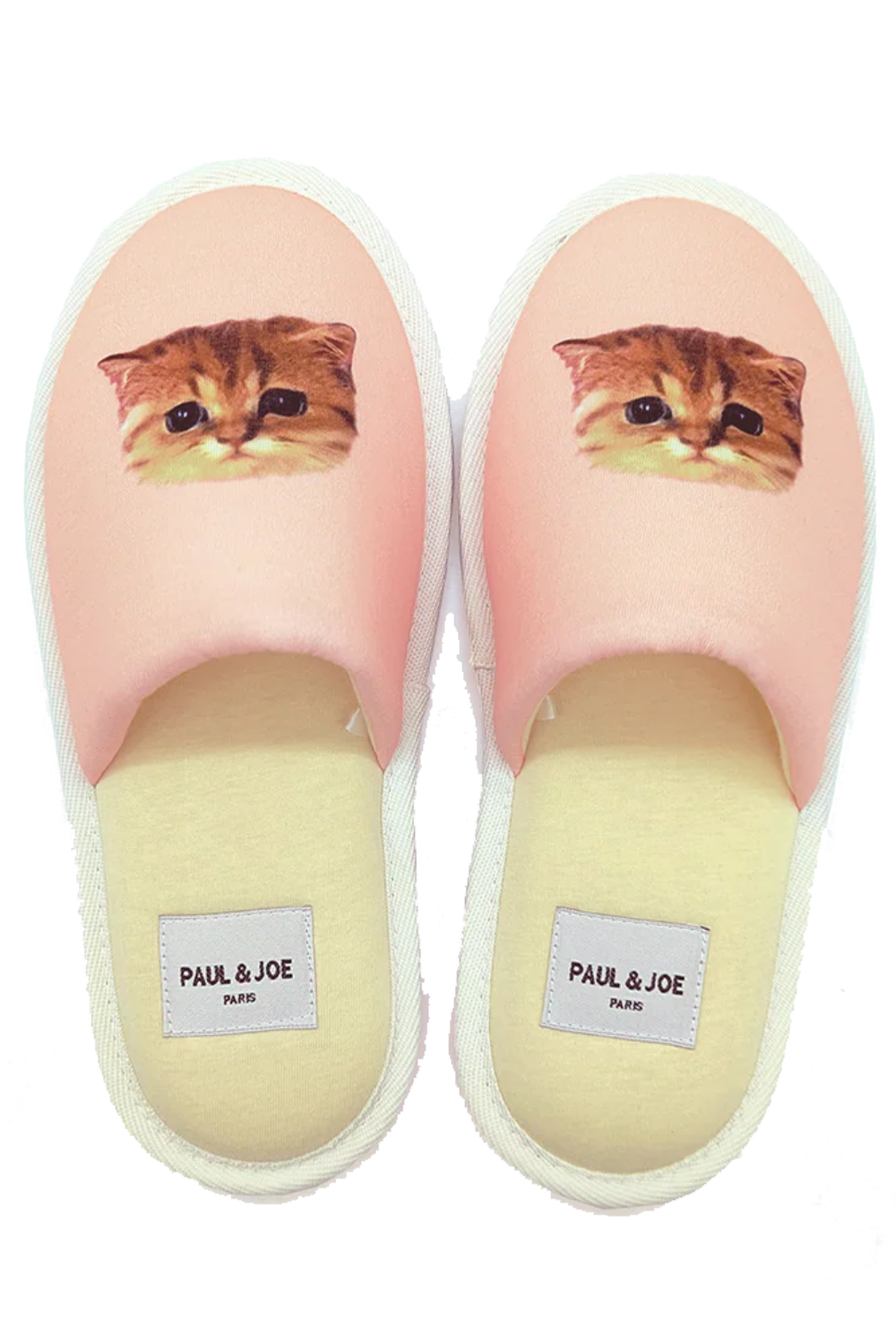 Paul & Joe pantoufles Nounette rose chat 23-25 cm