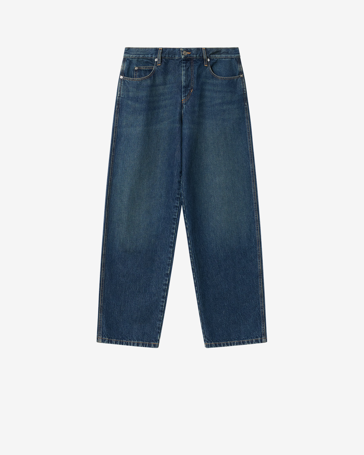 Isabel Marant Jorjey jean loose délavé bleu