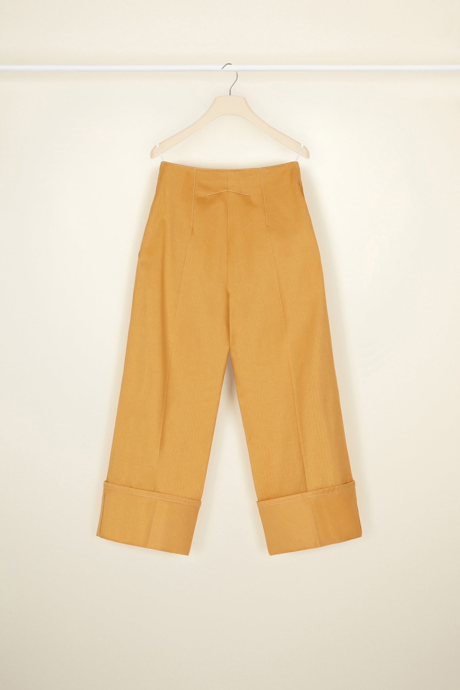 Patou Trousers TR003 pantalon chevrons cuivre coton