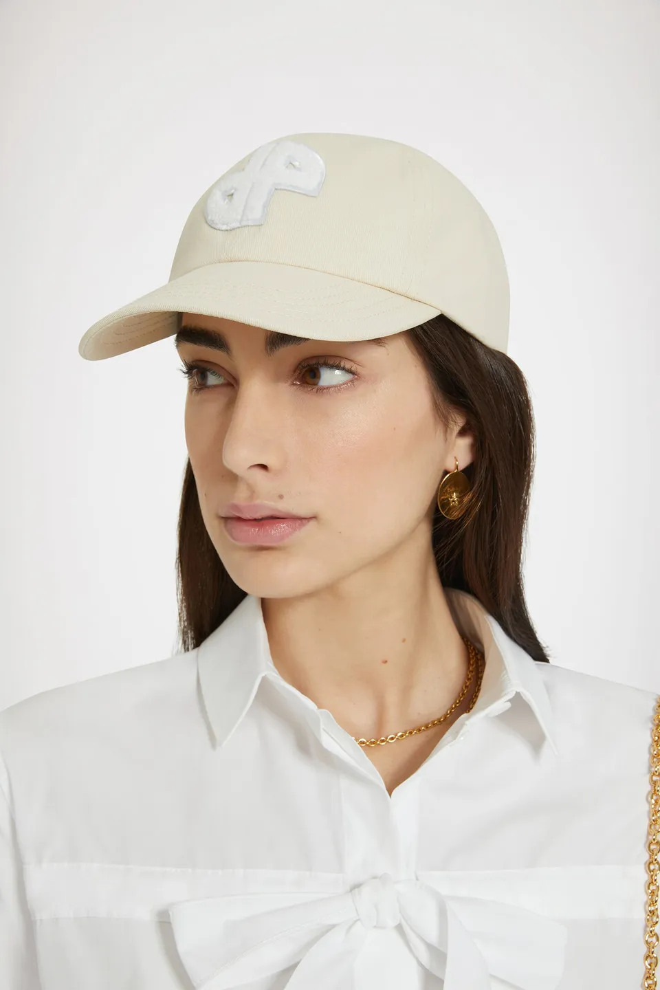 Patou Accessories AC063 casquette coton beige JP