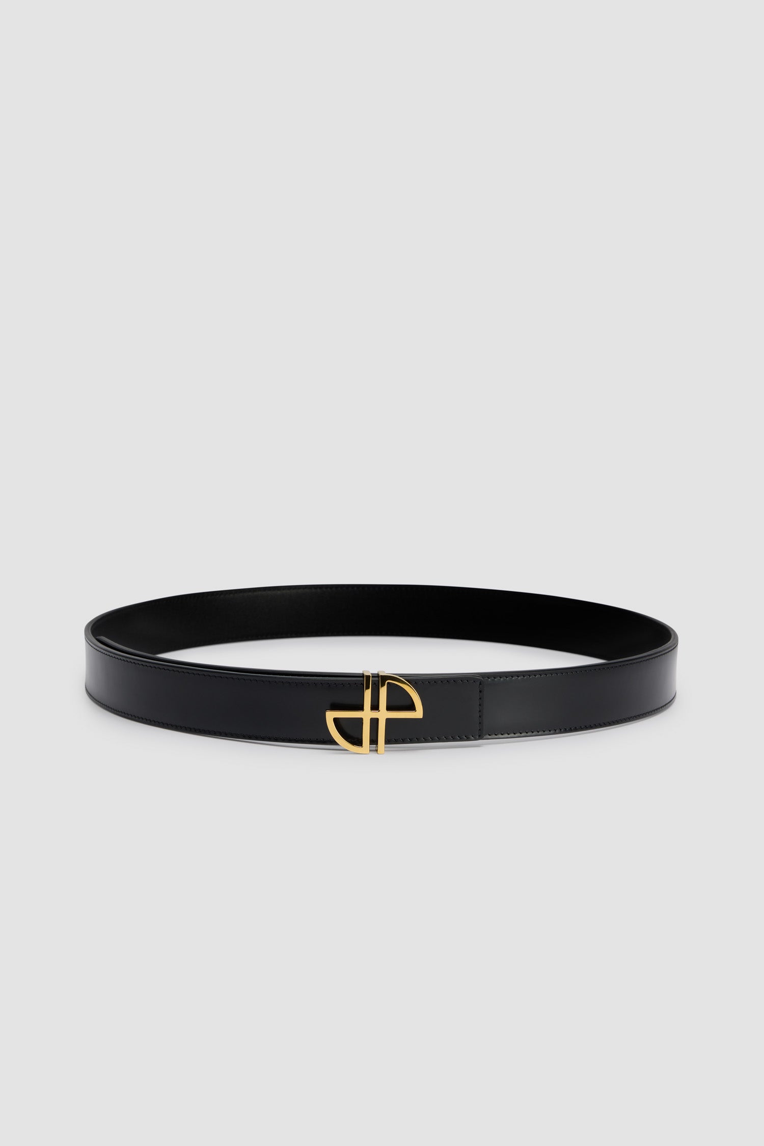 Patou JP BE001 ceinture cuir noir 85 cm