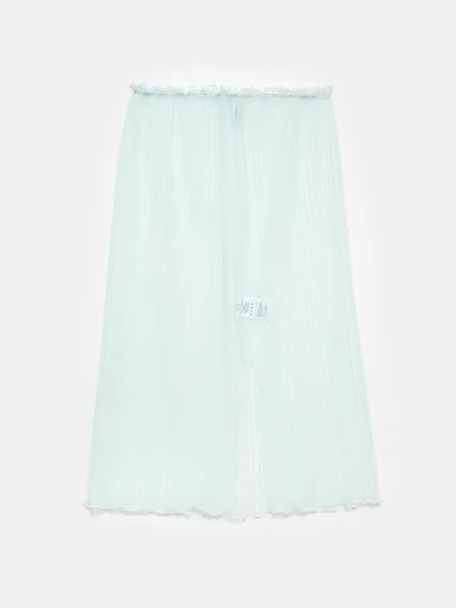 Ester Manas Skirts Mint Pleated Easy Skirt jupe menthe