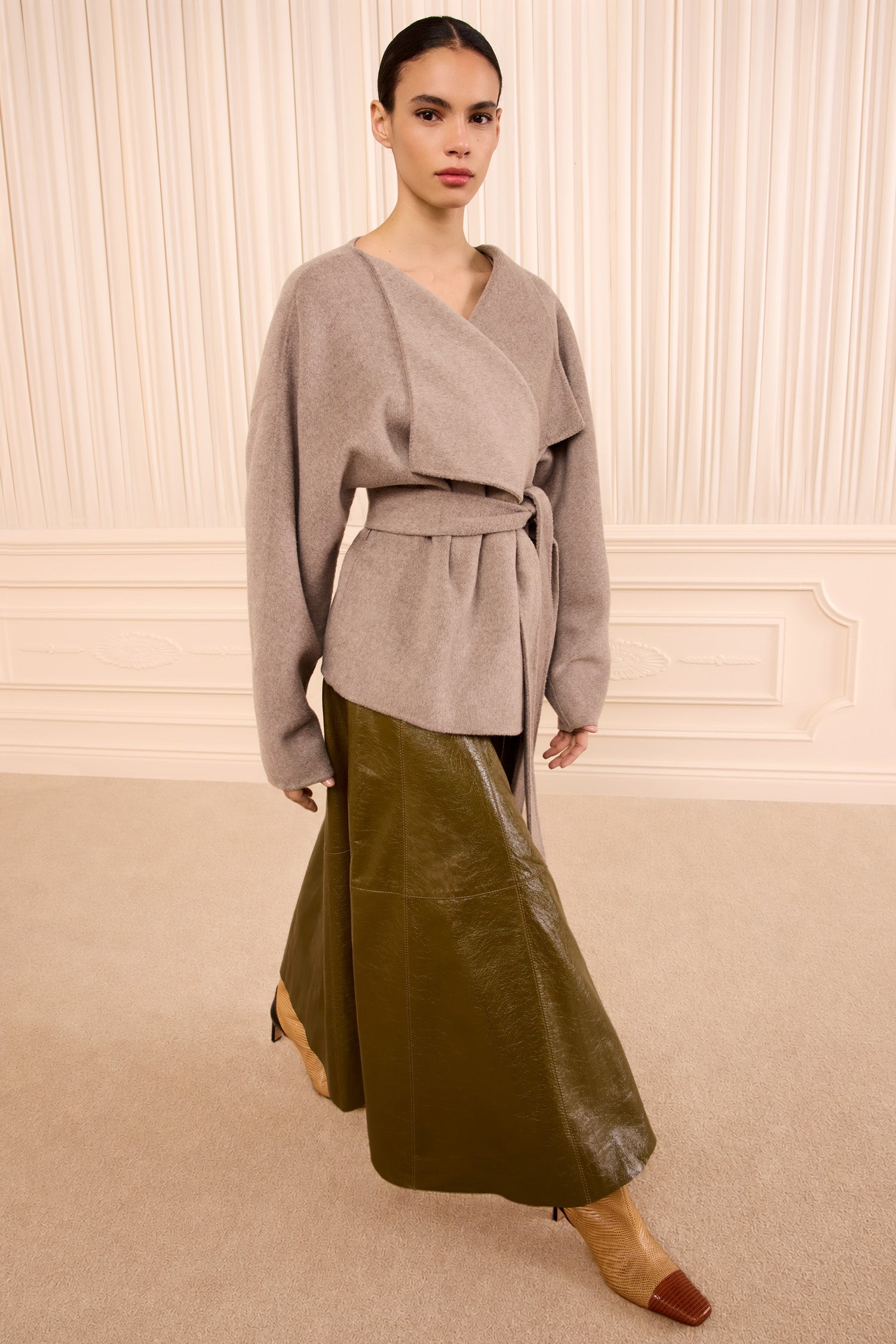 Ulla Johnson Sasha manteau laine Dove Melange S