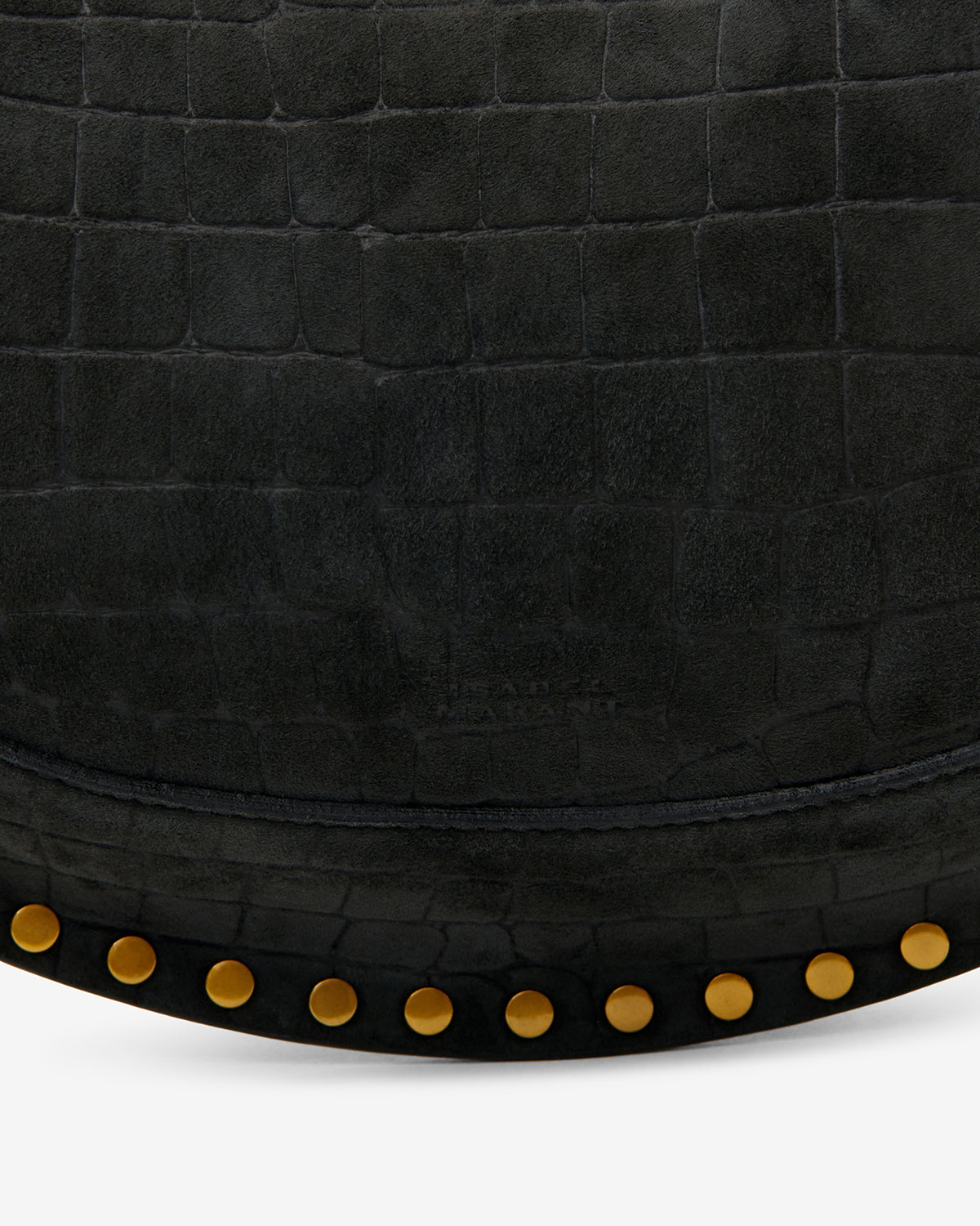 Isabel Marant Oskan Moon PP0003FA sac cuir noir croco