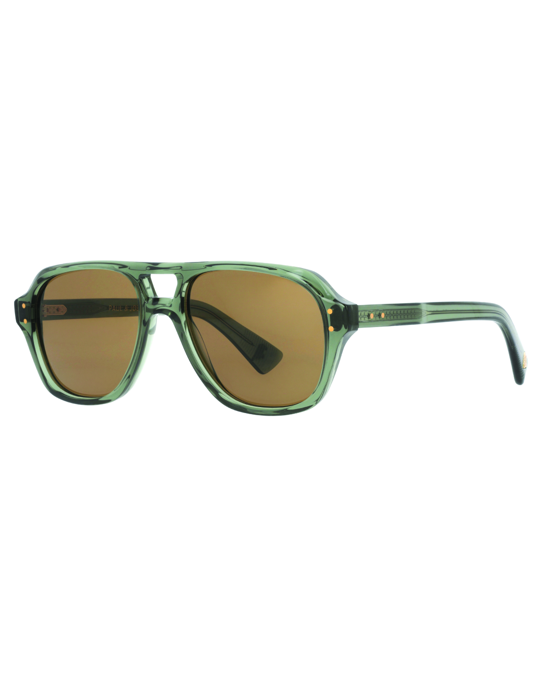 Paul & Joe Gary02-VE69 lunettes soleil pilote vert transparent