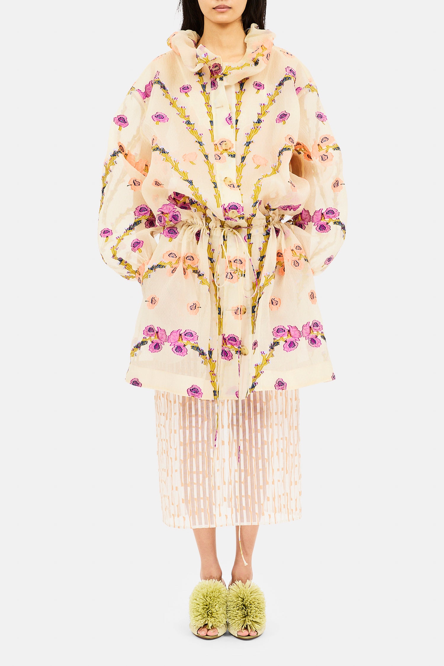 Ulla Johnson Merrill jupe crayon midi Scallop