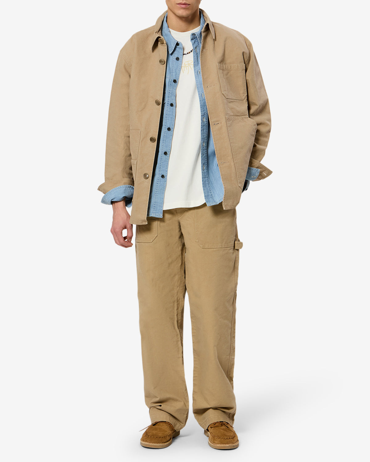 Isabel Marant Ardy VE0679HB veste coton beige