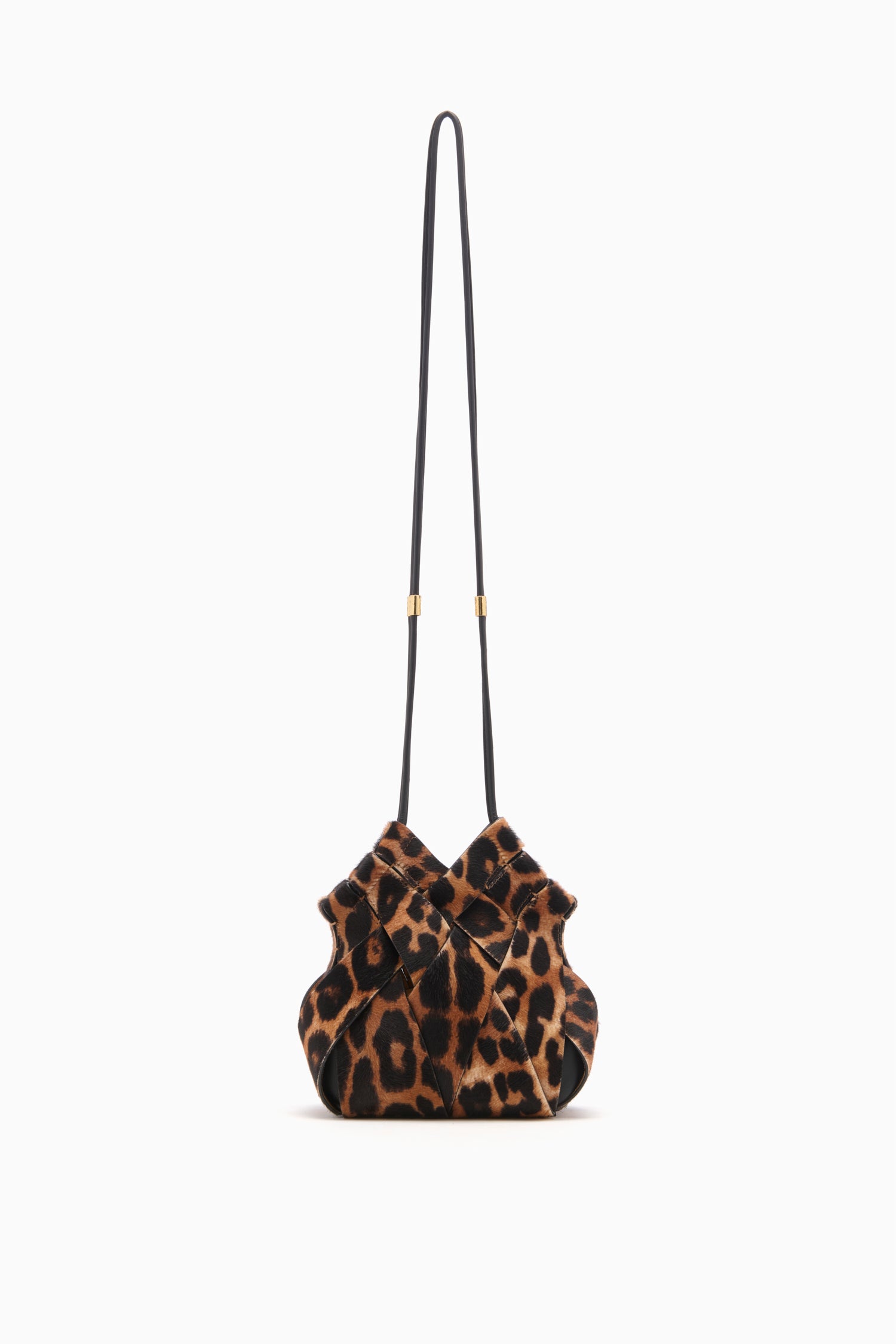 Ulla Johnson Charlotte FA261169 sac bandoulière Leopard tressé