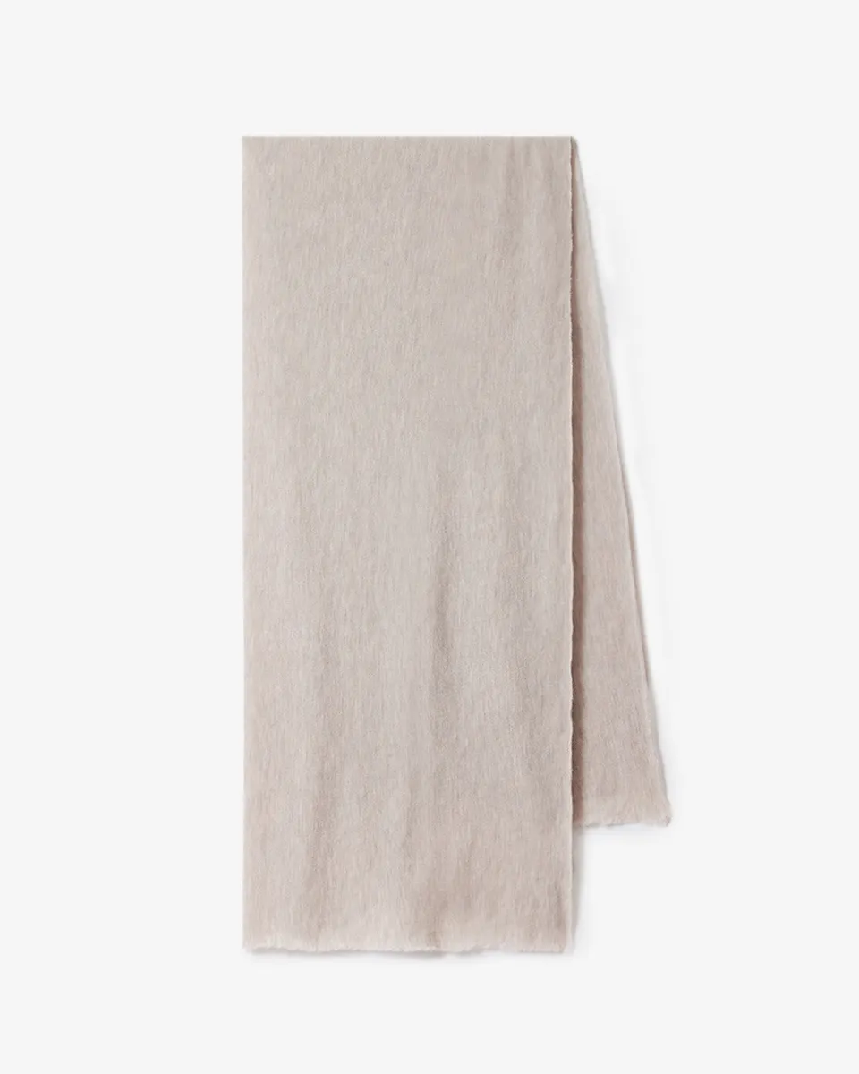 Isabel Marant Zephyr écharpe cachemire sable 170 cm