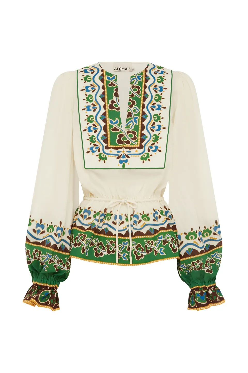 Alemäis Bridgette Top blouse ramie manches longues