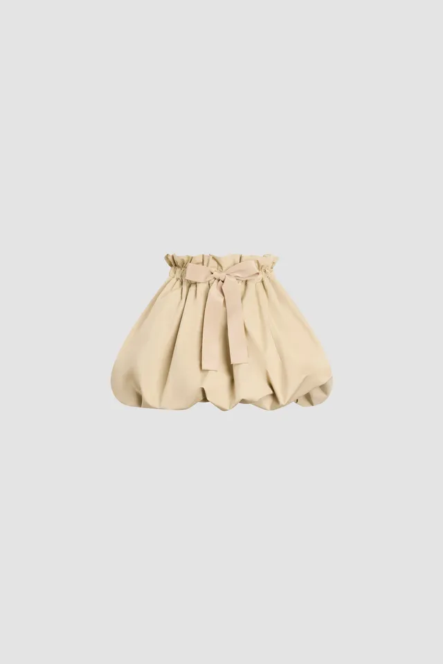 Patou Organic Cotton Bloomer Skirt sable coton bio 34-44