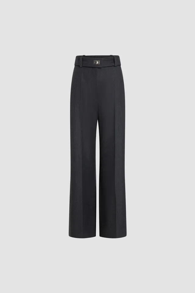 Patou TR058 pantalon tailleur laine Mercury gris